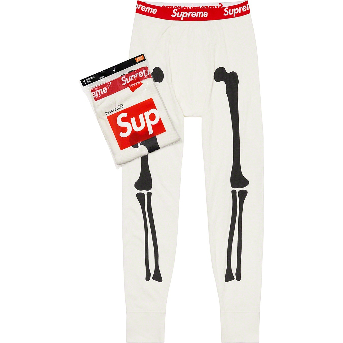 Supreme®/Hanes® Bones Thermal Pant (1 Pack) view 4